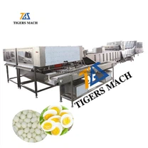 Qattiq qaynatilgan tuxumni tozalash liniyasi